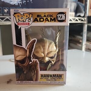 Funko Black Adam Hawkman Gold Vinyl Figure